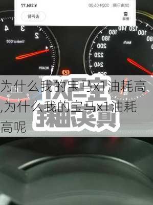 为什么我的宝马x1油耗高,为什么我的宝马x1油耗高呢