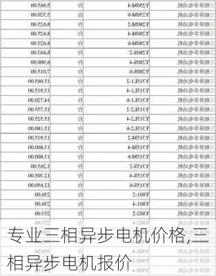 专业三相异步电机价格,三相异步电机报价