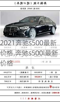 2021奔驰s500最新价格,奔驰s500l最新价格