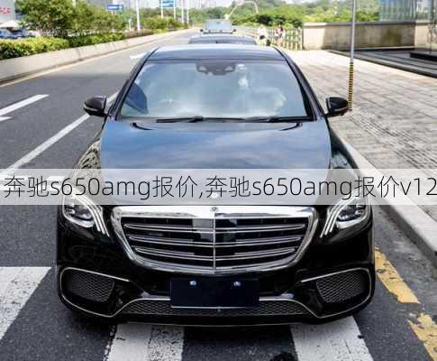 奔驰s650amg报价,奔驰s650amg报价v12