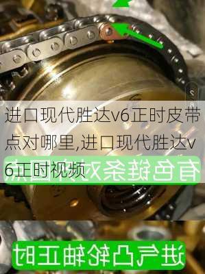 进口现代胜达v6正时皮带点对哪里,进口现代胜达v6正时视频