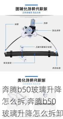 奔腾b50玻璃升降怎么拆,奔腾b50玻璃升降怎么拆卸