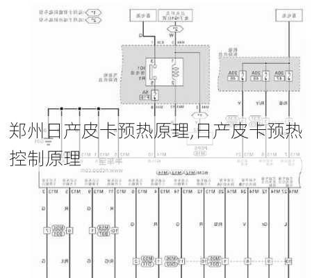 郑州日产皮卡预热原理,日产皮卡预热控制原理