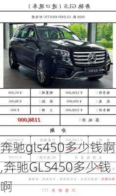 奔驰gls450多少钱啊,奔驰GLS450多少钱啊