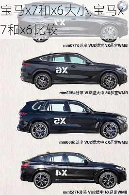 宝马x7和x6大小,宝马x7和x6比较