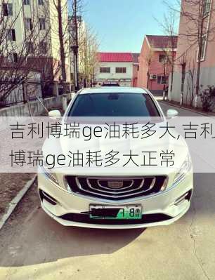 吉利博瑞ge油耗多大,吉利博瑞ge油耗多大正常