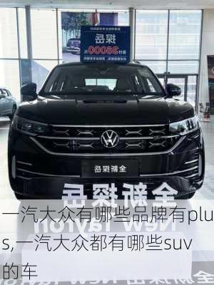 一汽大众有哪些品牌有plus,一汽大众都有哪些suv的车