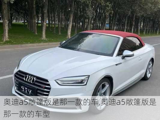 奥迪a5敞篷版是那一款的车,奥迪a5敞篷版是那一款的车型