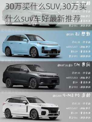 30万买什么SUV,30万买什么suv车好最新推荐